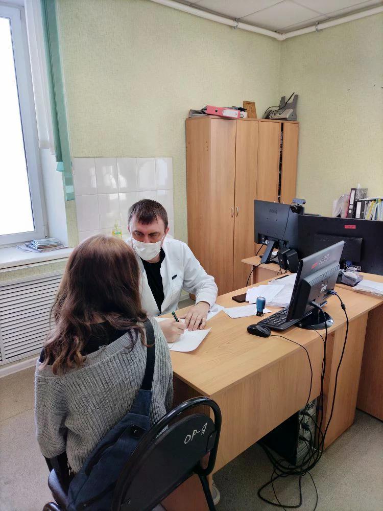 Осмотр несовершеннолетних возраста 12-14 лет